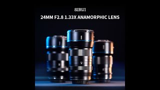 Sirui 24mm f/2.8 1.33x Anamorphic lens for MFT - SIRUI Australia