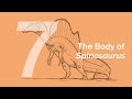 Essien the Spinosaurus 7: The Body | Learn to Draw Dinosaurs with ZHAO Chuang