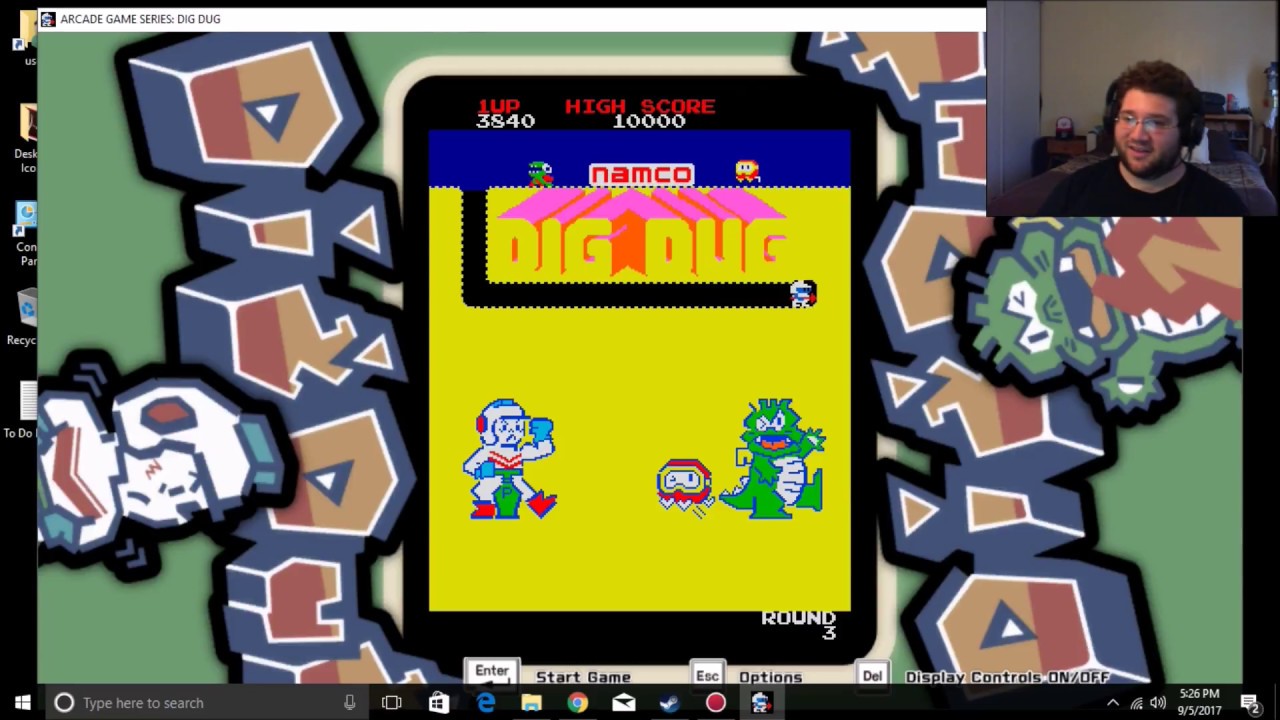 classic gaming expo Arcade Series Dig Dug, Galaga, Pac Man