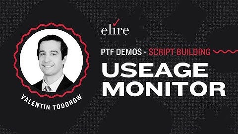 Triggering Usage Monitor Tracking in PeopleSoft Test Framework
