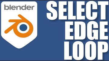 Blender Select Edge Loop