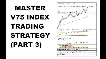 MASTER VOLTILITY 75 INDEX **V75 TRADING STRATEGY (Part 3)