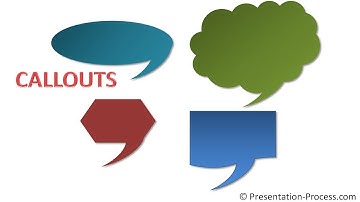 Create Designer PowerPoint Callouts (Tutorial)