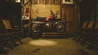 Conxeart - Red Hot - Scrambler style build on Honda Win 100cc