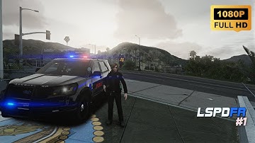 GTA 5 LSPD First Response | City Patrol Episode 1 [NO Commentary]