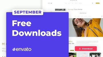 Free Downloads: September [2022] | Video Templates, Lightroom Presets, Royalty-Free Music, and More
