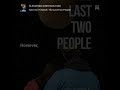 The Last Two People Book Trailer