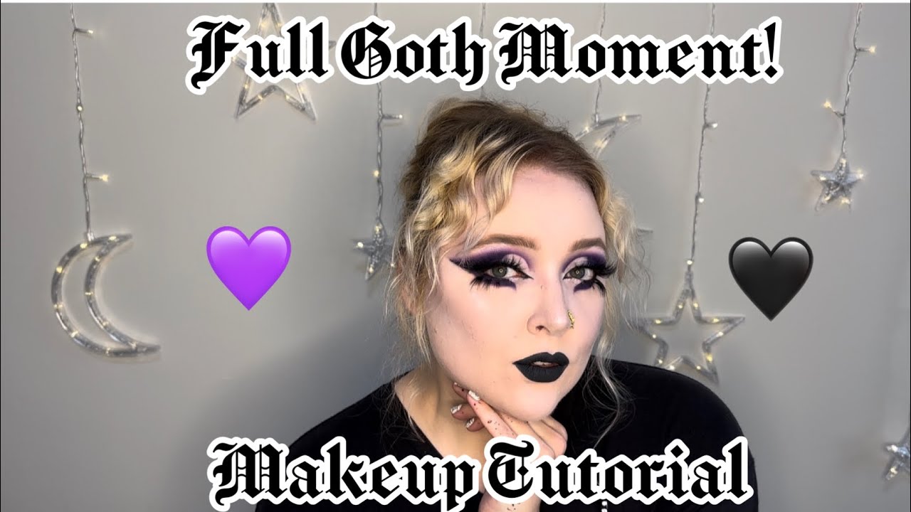 I always live how makeup can make me look like a cute goth girl