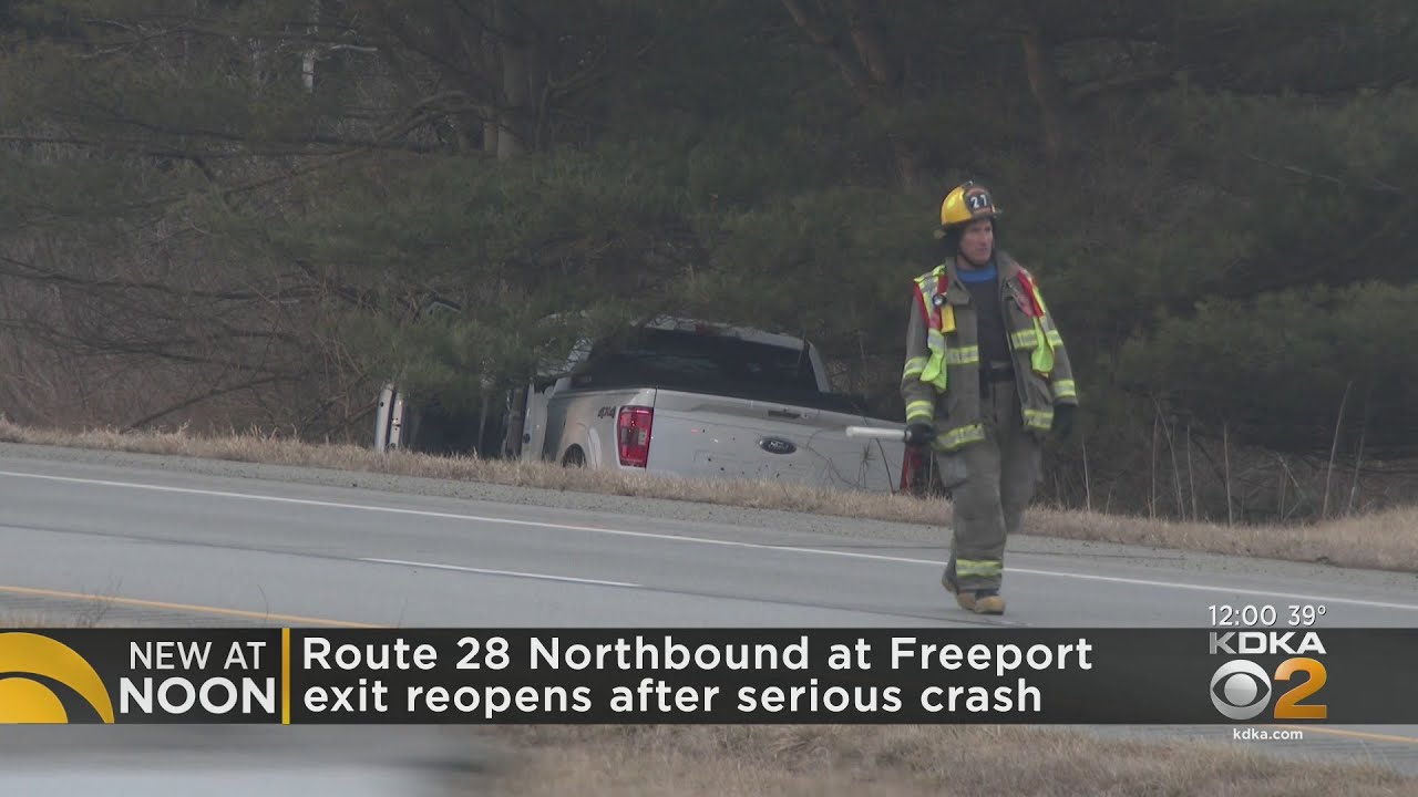One person flown to the hospital after crash on Route 28 - YouTube