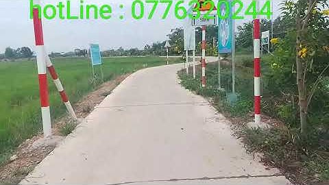 ( Đả Bán ) Bán Đất Thổ cư mặt Tiền xe tải 2T5 tới đất , mỷ Lộc cần giuộc | BĐS cần giuộc long an