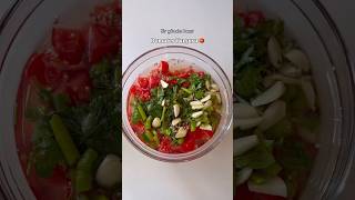 Bir Günde Hazır, Kırmızı Domates Turşusu Şutarifi Işlıkhazırlık