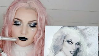 Jeffree Star CREMATED review- full GLAM smokey eye- swatches| Sarahs Beauty Chat