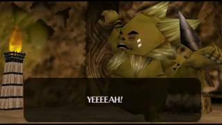 The Legend Of Zelda Ocarina Of Time Cutscene Darunia