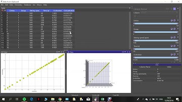 Video tutorial DataWarrior