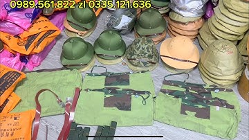 MŨ CỐI TÀU 70K 100K MŨ CỐI SỊN 150K 200K BALO ĐI RỪNG DÂY LƯNG BỘ ĐỘI