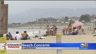 Santa barbara county beaches over july 4th weekend