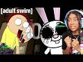 PIBBY CORRUPTED ADULT SWIM ON APRIL FOOLS DAY!!  [Reaction]