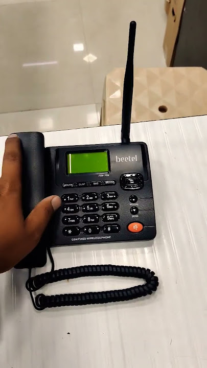 GSM Landline Phone with Call Recording sim card wala landline phone  #shorts #viral #youtubeshorts