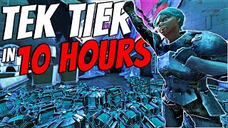 How We Unlocked TEK TIER In 10 HOURS (Day 1) - Ark