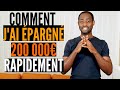 Voici comment j'ai pu épargner 200 000€ après mes études