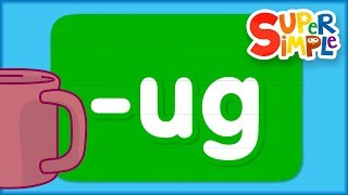 Learn The Alphabet - Word Family 'ug' by Super Simple ABCs 4,940,349 views 4 years ago 2 minutes, 48 seconds