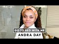 Andra Day's 32-Step Nighttime Skincare Routine | Go To Bed With Me | Harper's BAZAAR