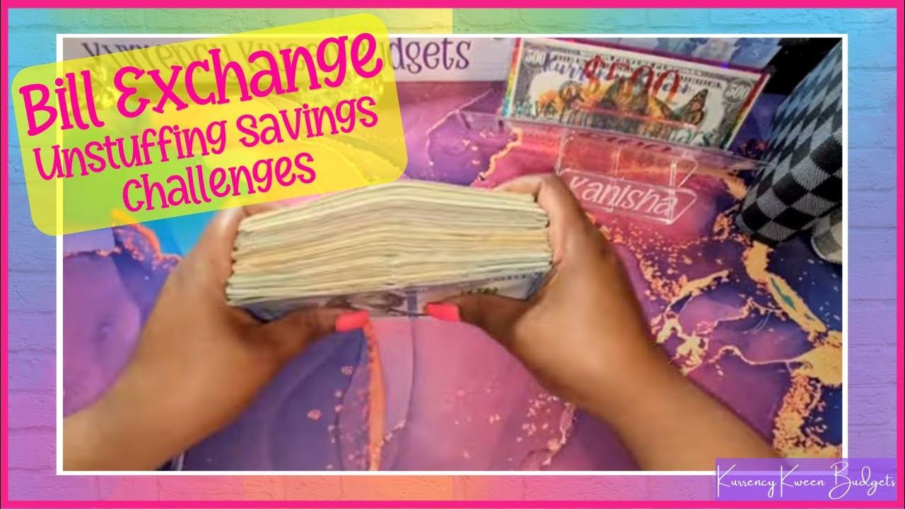 UNSTUFFING MY SAVINGS CHALLENGES BILL EXCHANGE 2023 YouTube unstuffing-my-savings-challenges-bill-exchange-2023-youtube