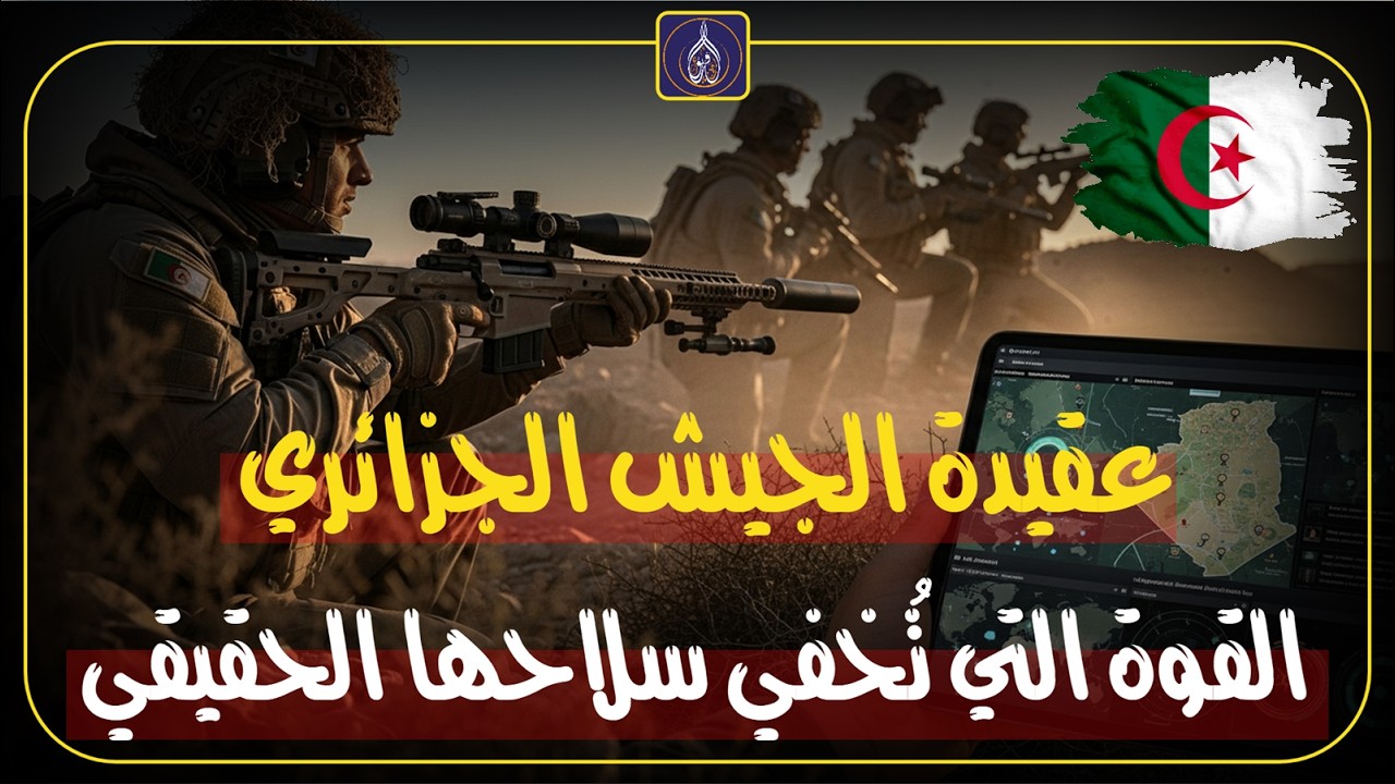 عقيدة الجيش الجزائري… القوة التي تُخفي سلاحها الحقيقي