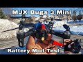 Mjx Bugs 3 Mini drone (Battery Mod Test Flight)