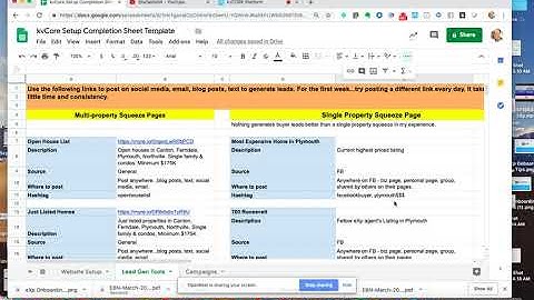 How to Build Single Property Squeeze Pages in kvCore with eXp Realty