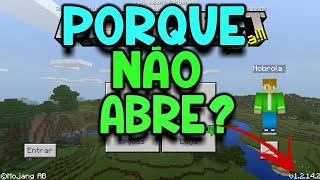 Porque O Minecraft Pe 1.2.14.2 Não Está Funcionando? Erro No Minecraft Pe 1.2.14.2 Mcpe 1.3