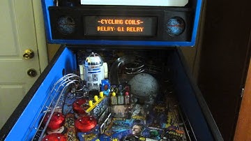 Data East STAR WARS Pinball Machine: Coil Test