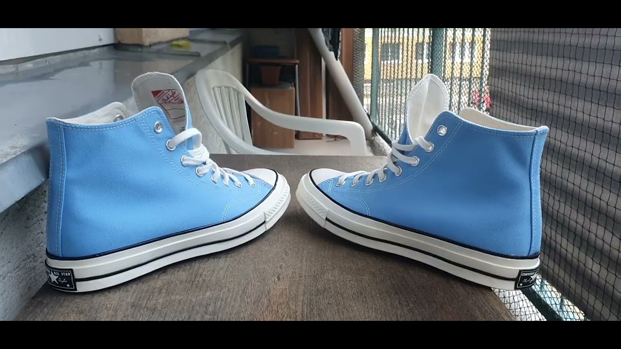 Chuck 70 - University Blue - 171566C - YouTube