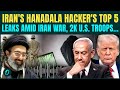 Iran-Linked Hackers LEAK 2,000+ U.S. Troops’ Location | Handala's TOP 5 Operations In Iran War