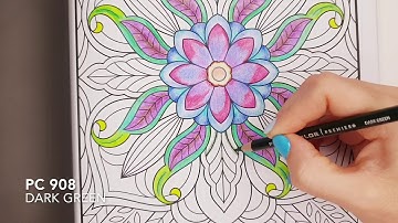 Jade Summer coloring book 100 Amazing Patterns | Prismacolor Premier | Castle Art