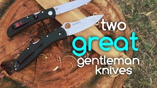 Al Mar vs Spyderco: Two Great Gentleman Knives