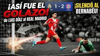 REAL MADRID vs BAYERN MUNICH ( 1-2 ) - Resumen y Goles del Partido - GOLAZO LUIS DIAZ