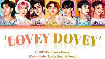 HORI7ON - "Lovey Dovey" (Color Coded Lyrics English Song)