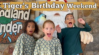 Tiger's Birthday Weekend in Chattanooga +Visiting Birth Family! | Family Vlog