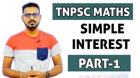 TNPSC MATHS | SIMPLE INTEREST | PART-1 | KRISHOBA ACADEMY