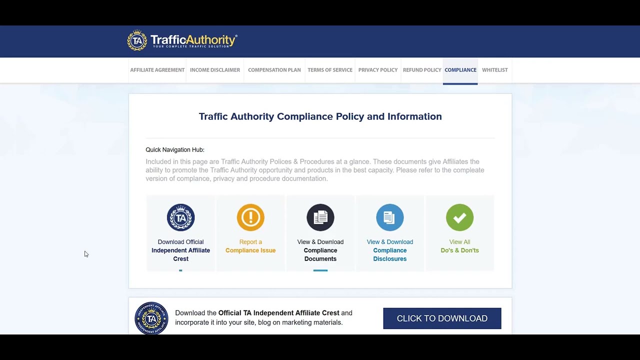 Traffic Authority Affiliate Program - Legit Affiliate Program or a Scam?