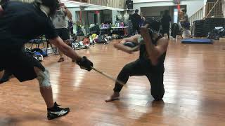 Sparring 210223 05b Justin vs Mark Camera 2