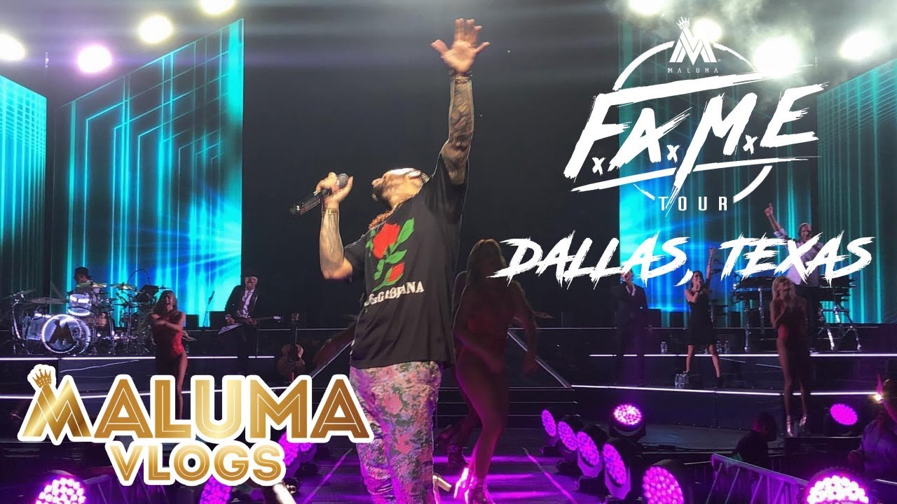 14 Concierto Maluma en Dallas, Texas MalumaVlogs YouTube