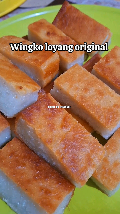 Wingko loyang original #wingko