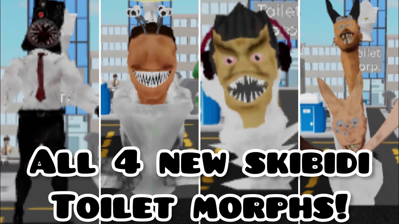 OS NOVOS SKIBIDI TOILET (MEME) 🚽 EM BACKROOMS MORPHS! (New Morphs Skibidi  Toilet Meme) 