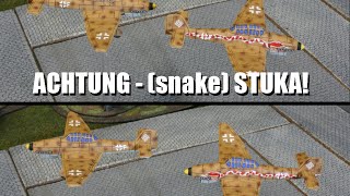 How to Paint a Desert Themed Stuka for Flames of War
