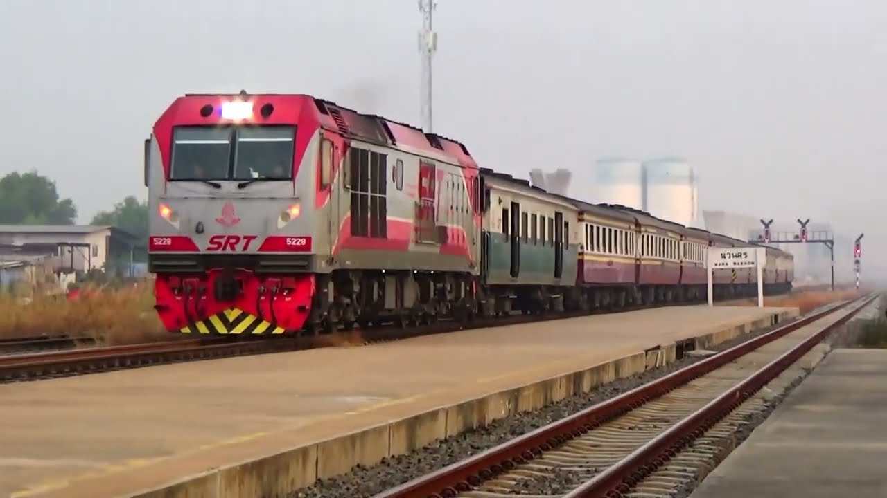 รวมมิตรรถไฟเช้าวันจันทร์ 19 มกรา 2659 ส่งท้ายหน้าหนาว Trains in the Morning time 2026