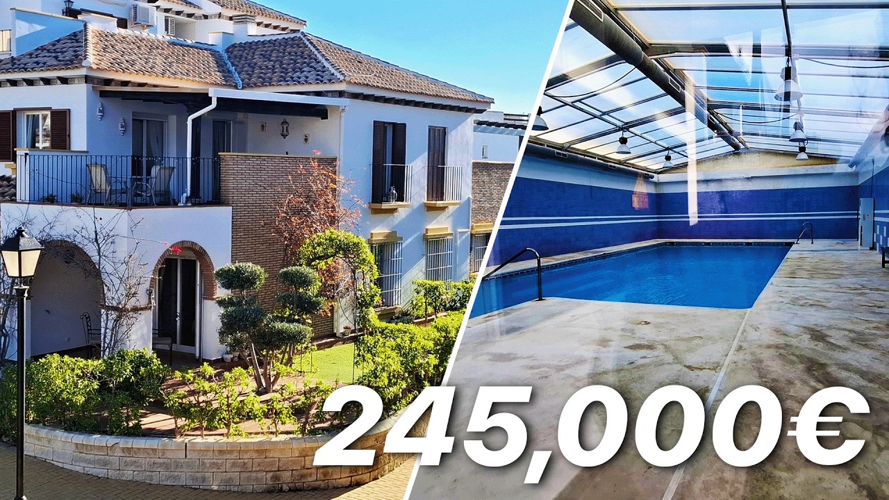 Townhouse for Sale in Almería Spain! Vera Area with Pool & Garden | B2431