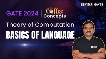 Basics of Language | Theory of Computation | GATE 2024 Computer Science Engineering (CSE) Exam Prep