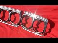 1966 Buick Skylark NOS Headlight Bezels